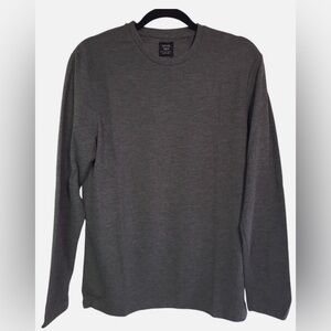 Men's Level Ten Gray Long‎ Sleeve Shirt L